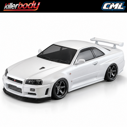 Killerbody Nissan Skyline R34 clear body shell unpainted KB486264