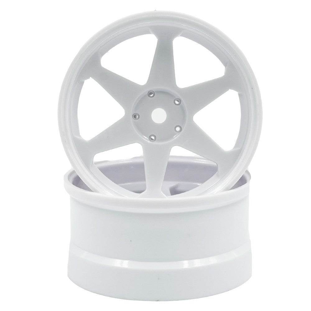 onisiki rc drift wheels white 6mm offset oni9122
