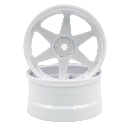 onisiki rc drift wheels white 6mm offset oni9122