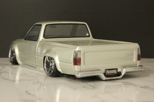 Pandora RC Toyota Hilux RN80 1/10 RC Drift Body Shell 198mm Unpainted (PAB-3205)8