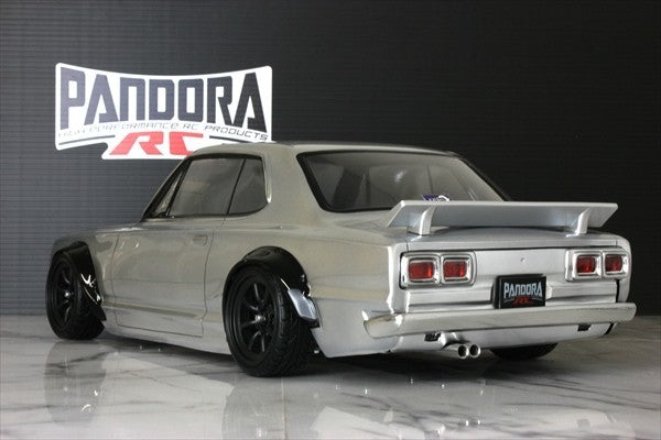 RC drift body shell Pandora RC Nissan Skyline Hakosuka PAB-3203