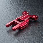 Close-up of MST THA Aluminium Rear Suspension Arm Set #210696 for enhanced durability in RC cars
