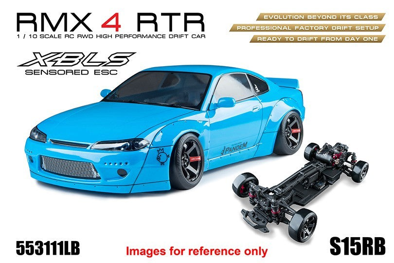 MST RMX 4 RTR brushless drift car Nissan S15