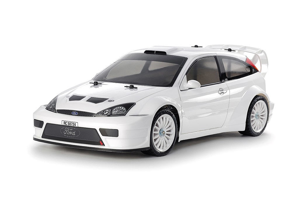 RC rally car Tamiya Ford Focus RS Custom TT-02 kit