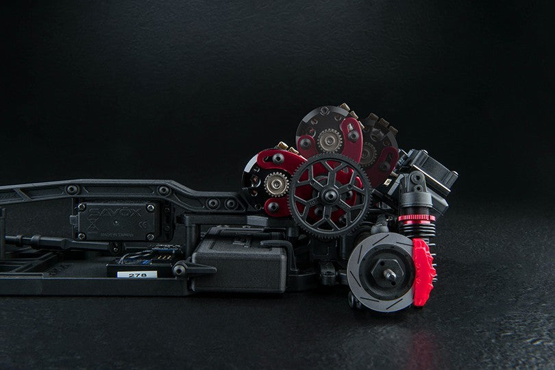 MST RMX 4 RTR sensored brushless electronics fitted
