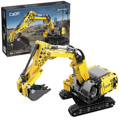 CaDA model building kit excavator 467 pieces - C65003