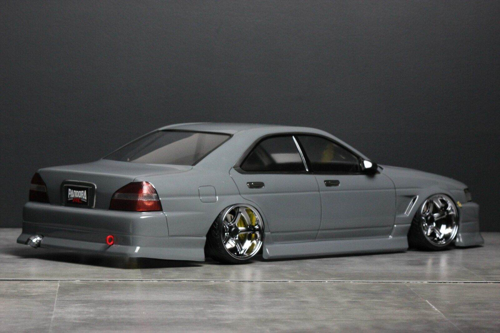 Pandora Nissan Laurel C35 1/10 RC bodyshell PABG-3069 clear, unpainted