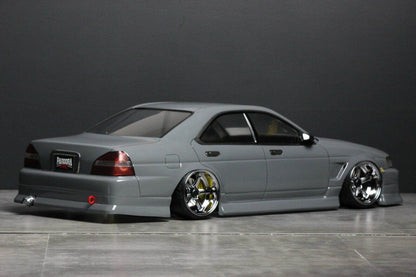 Pandora Nissan Laurel C35 1/10 RC bodyshell PABG-3069 clear, unpainted
