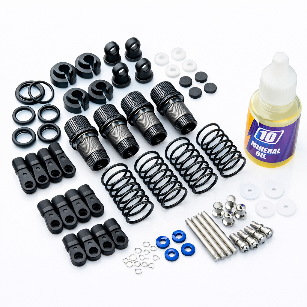 MST TR56 RC Car Damper Suspension Shock Set - Aluminium (820120)