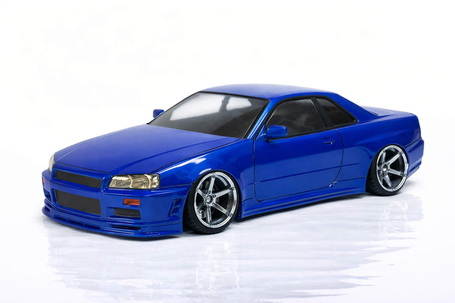 APlastics Nissan R34 GTR RC Body - 1/10 196mm (Unpainted) – Drift