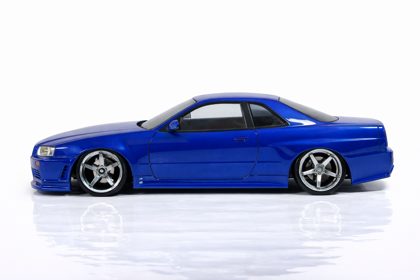 APlastics Nissan R34 GTR RC Body Shell - 1/10 Drift 196mm (Unpainted)