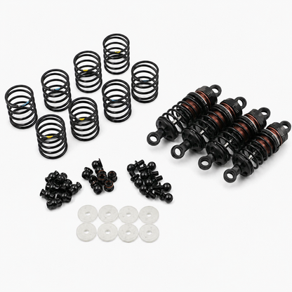 Yeah Racing Big Bore Go 55mm damper set black - BBG-0055