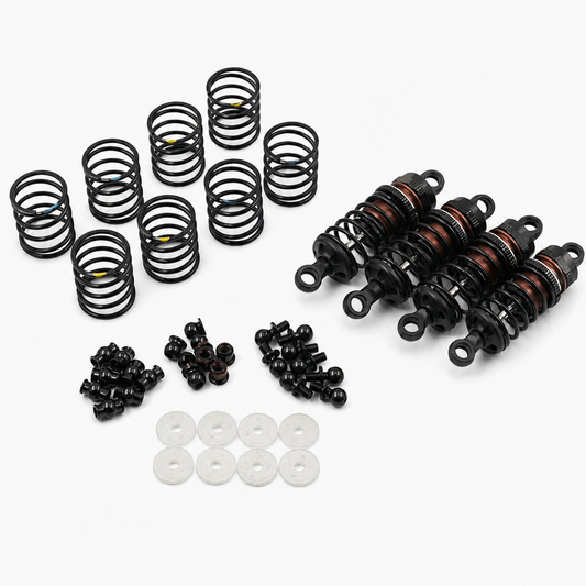 Yeah Racing Big Bore Go 55mm damper set black - BBG-0055