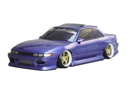D-Like Nissan S13 Silvia RC Body Shell 1/10 Scale, 198mm Clear Unpainted - DL103-1