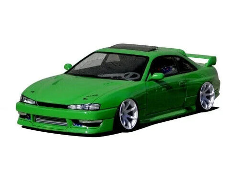 D-Like Nissan S14 Silvia V2 RC Body Shell 1/10 Scale, 200mm Clear Unpainted - DL108-1