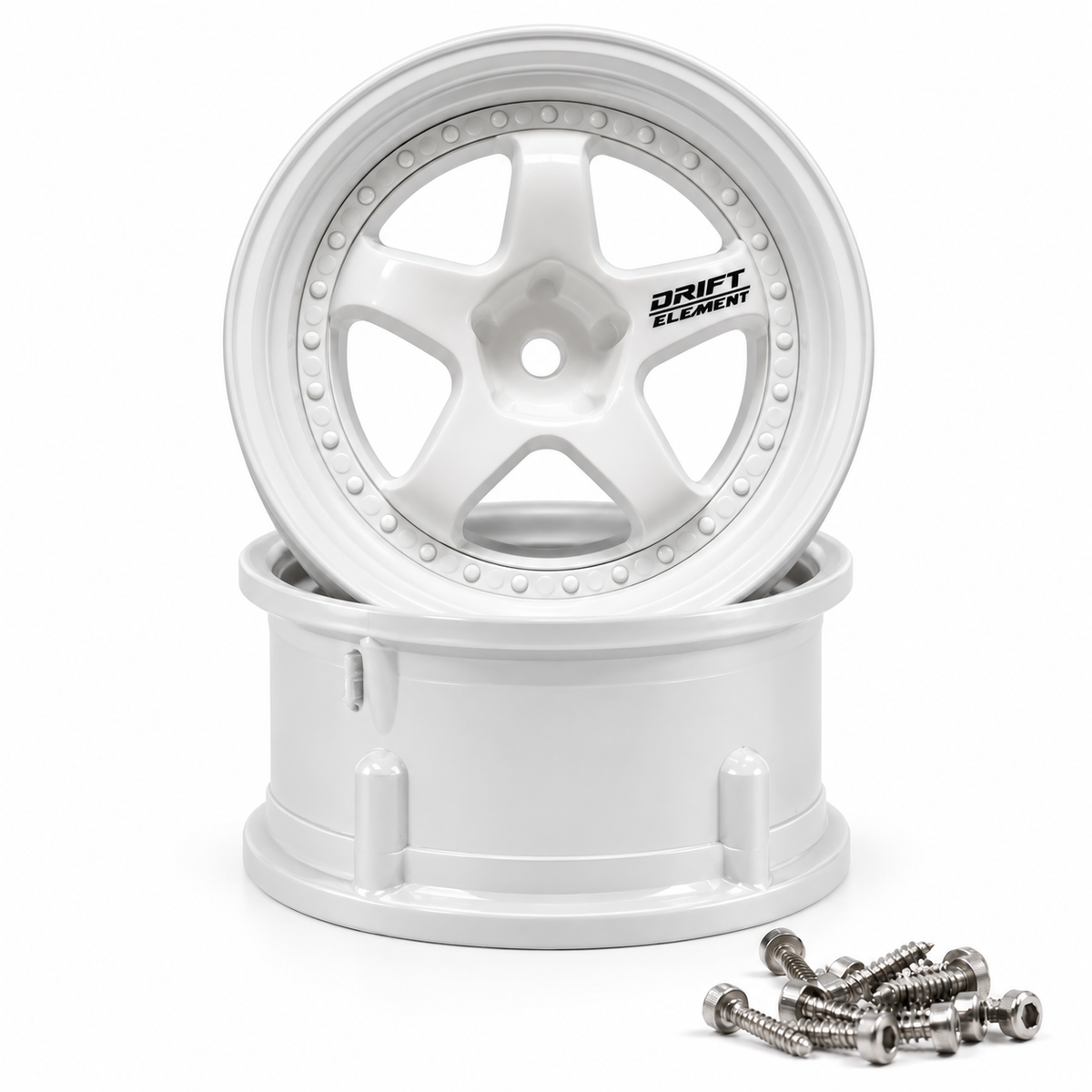 ds racing rc drift wheels de-001 drift elements changeable offset 1/10