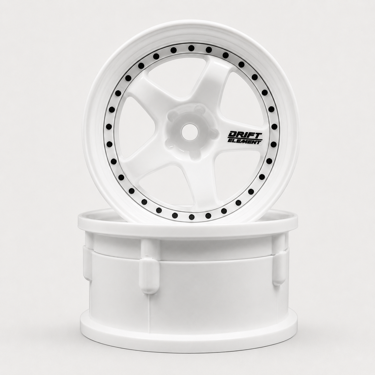 DS Racing RC Drift Wheels DE-002 - Adjustable Offset (1/10, 2pcs)