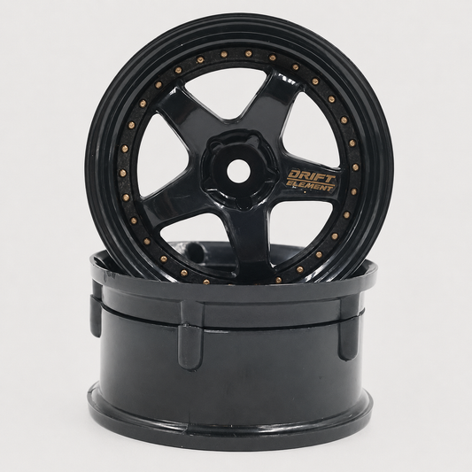 ds racing rc drift wheels de-007 drift elements changeable offset 1/10