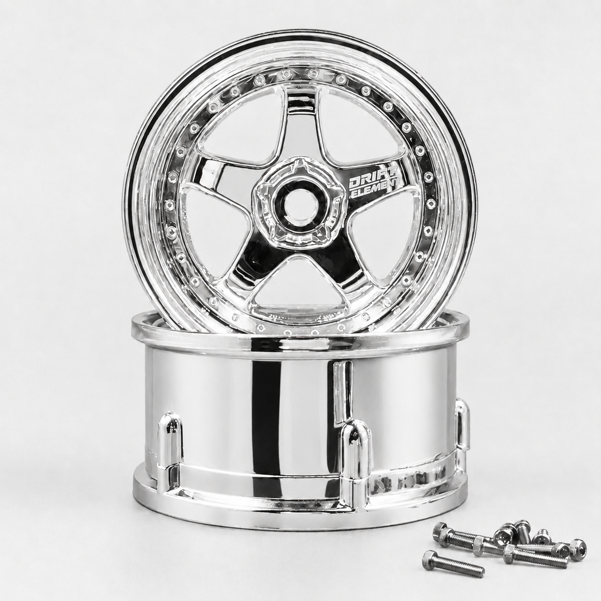 DS Racing RC drift wheels DE-008 drift elements changeable offset 1/10