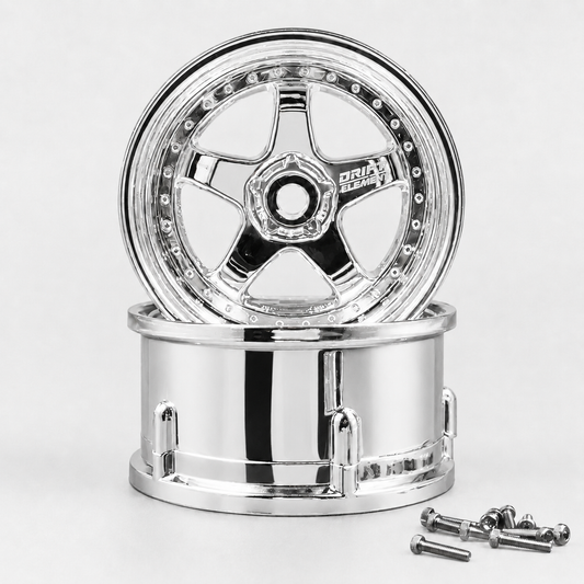 DS Racing RC drift wheels DE-008 drift elements changeable offset 1/10