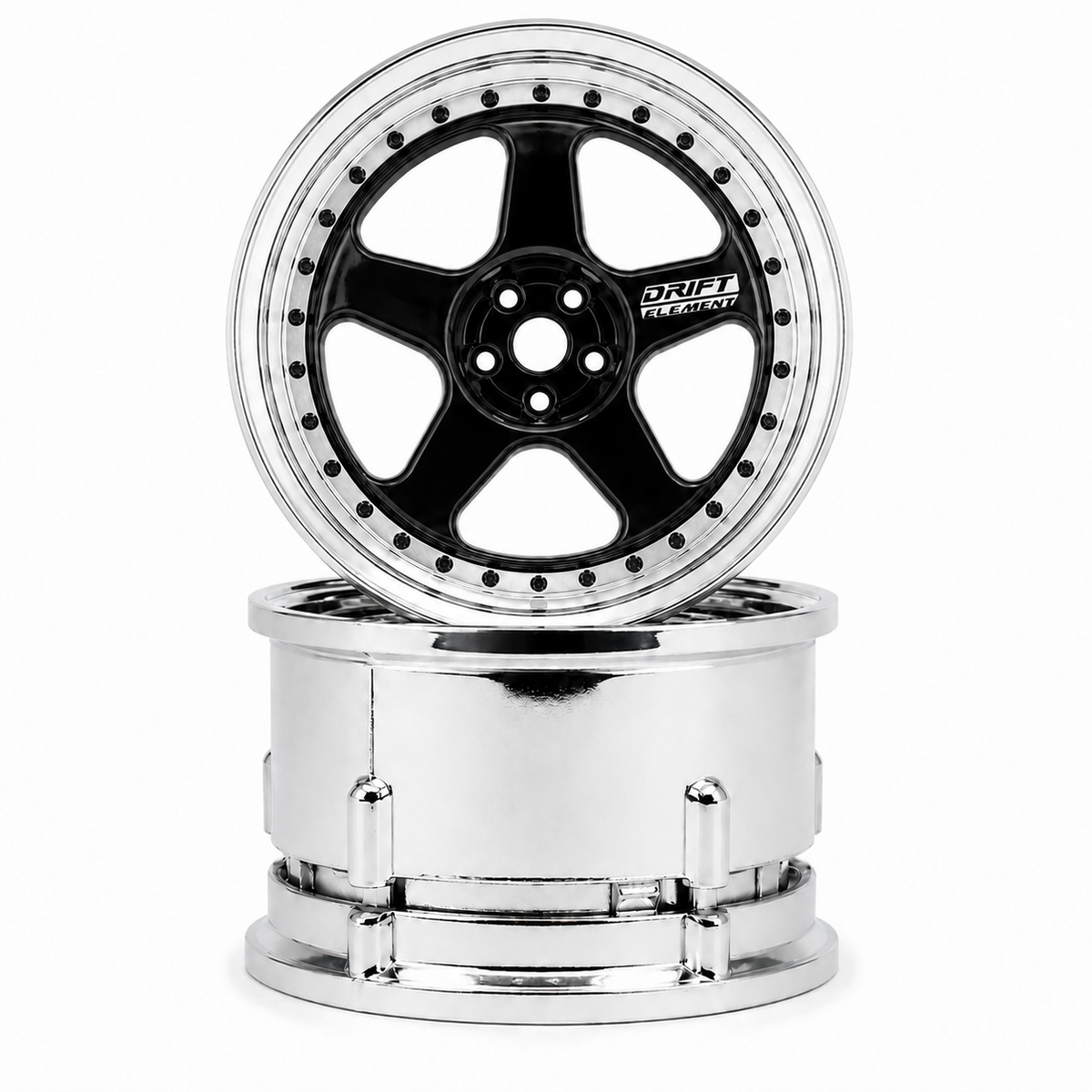 ds racing drift elements de-014 rc drift wheels changeable offset 1/10