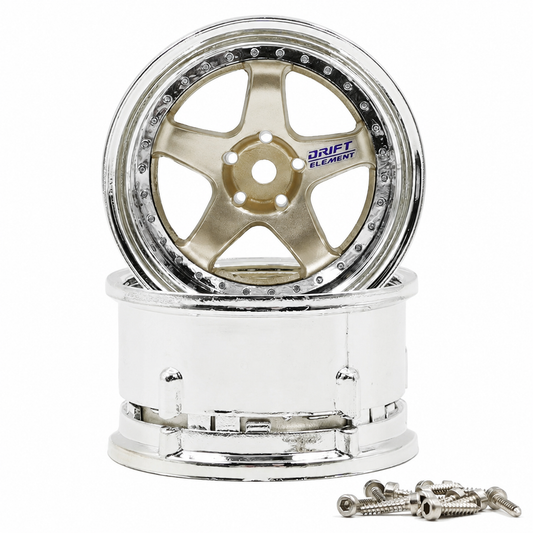 ds racing drift elements de-015 rc drift wheels changeable offset 1/10