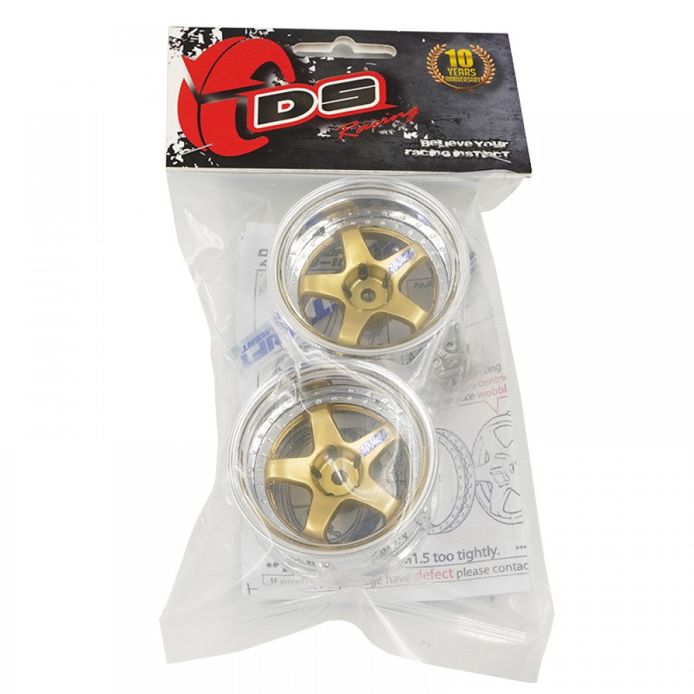 ds racing drift elements de-017 rc drift wheels changeable offset 1/10