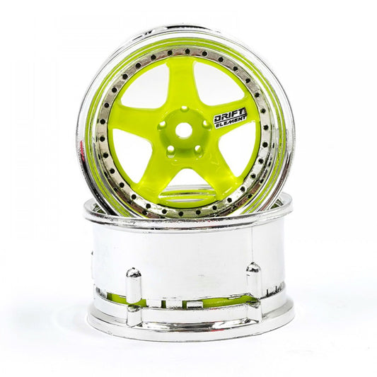 ds racing de-026 rc drift wheels changeable offset 1/10