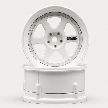 DS Racing RC Drift Wheels DE-201 - Changeable Offset (1/10, 2pcs)