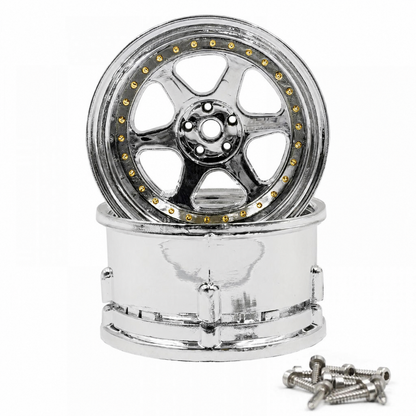 DS Racing RC Drift Wheels DE-209 - Changeable Offset (1/10, 2pcs)