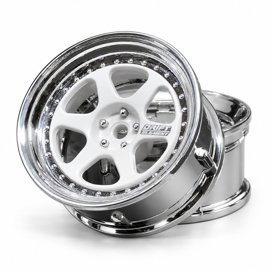 DS Racing RC Drift Wheels DE-210 - Changeable Offset (1/10, 2pcs)