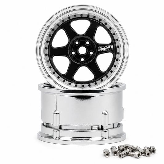 ds racing drift elements de-214 rc drift wheels changeable offset 1/10
