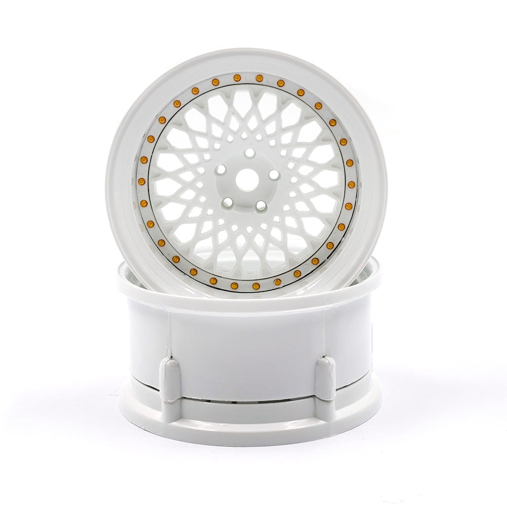 DE Mesh Wheel Set - Triple White DE Mesh Wheel Set - Triple White
