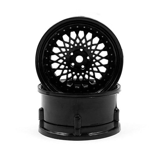 ds racing black adjustable offset drift rim de‑306