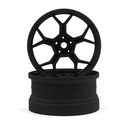 DS Racing RC Drift Wheels DF-004 - 1/10 Drift Feathery 6mm