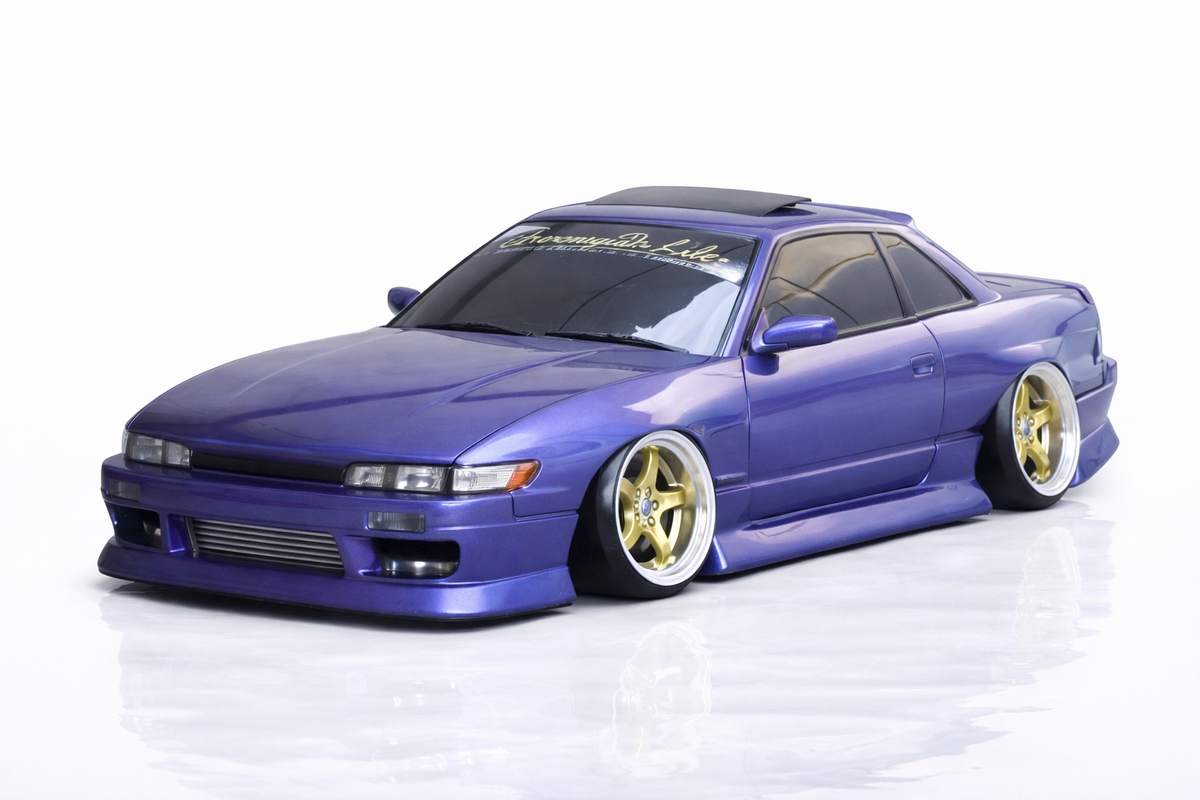 D-Like Nissan S13 Silvia Body Shell 198mm 1/10 - DL103-1 – Drift D-Like Nissan S13 Silvia Body Shell 198mm 1/10 - DL103-1 – Drift