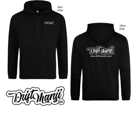 Drift Manji Black Hoody Sweatshirt, Various Sizes - Official Merchandise