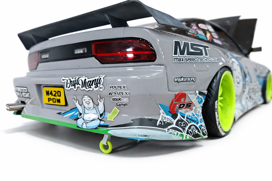 RC Body Bousouzoku Tow Strap Grab Handle Set - 1/10 Accessory