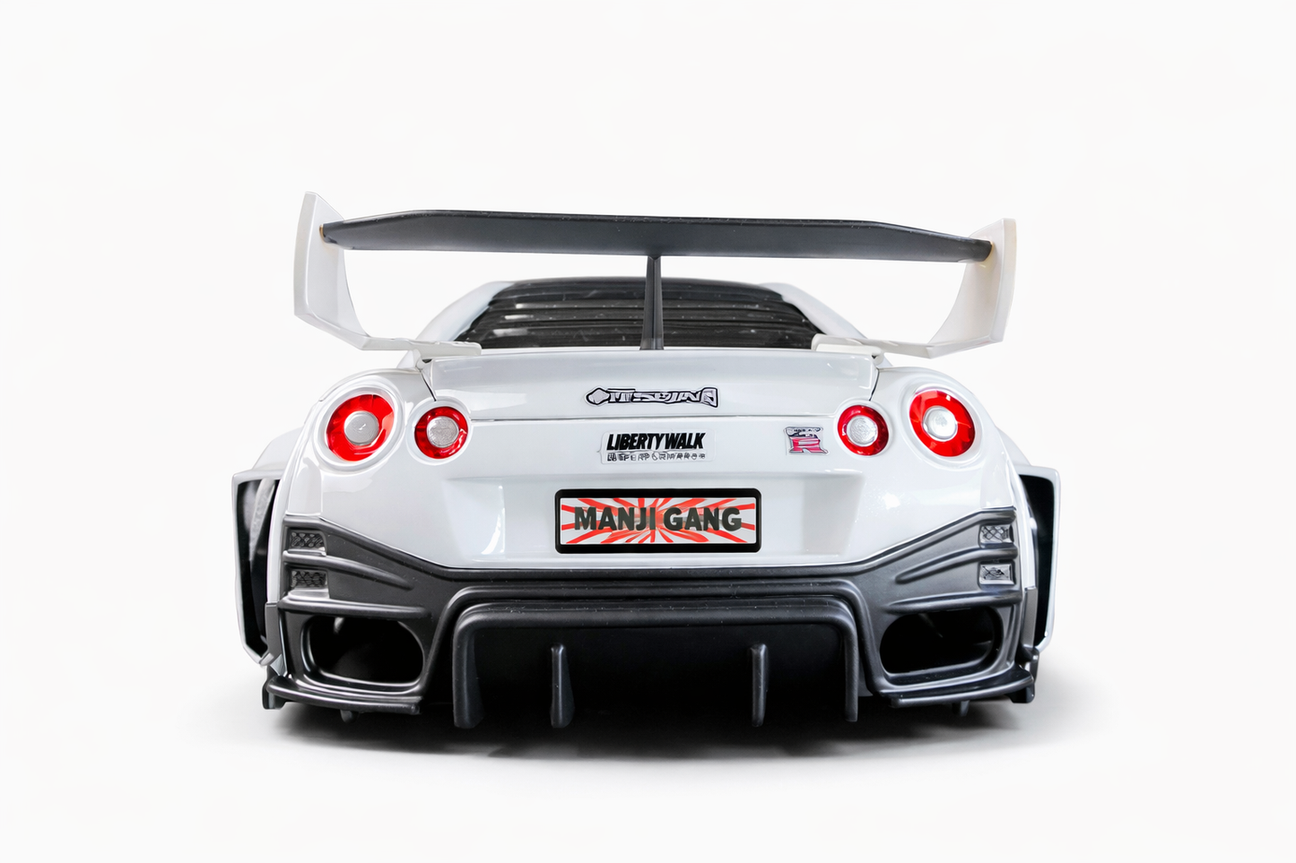 1/10 RC Body Number Plate Set - Manji Gang / Rising Sun Accessory