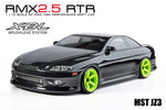 Side view of MST RMX 2.5 RTR 1:10 RWD Brushless RC Drift Car, Ready to Run model MST JZ3 - 533901BK