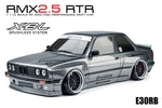 Side view of MST RMX 2.5 RTR 1:10 RWD Brushless RC Drift Car, Ready to Run model E30RB - 533907GR
