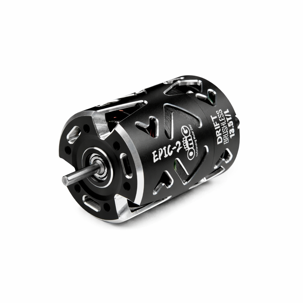 RC OmG Epic V2 10.5T Sensored Brushless Motor - Black