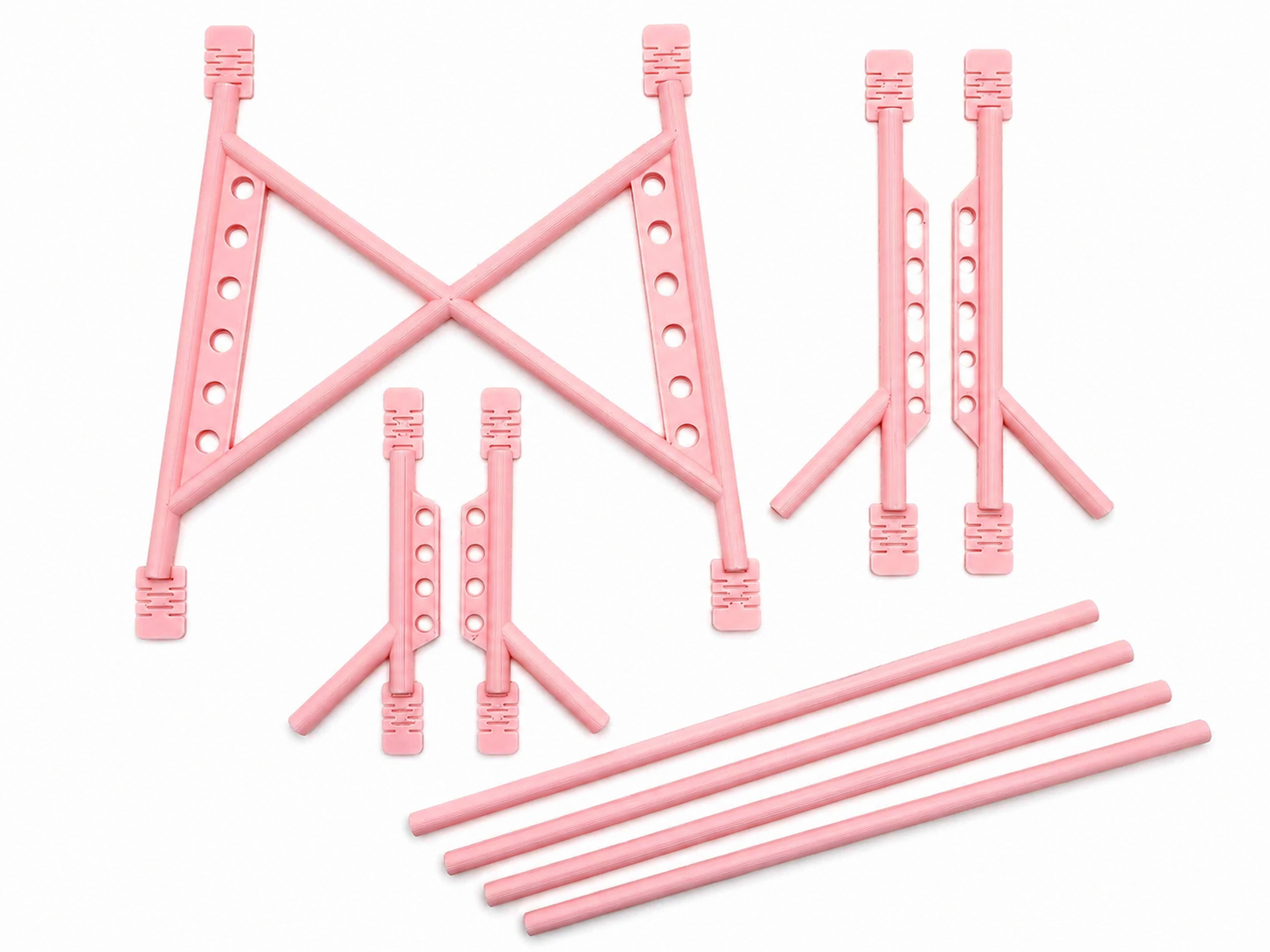 RC Body Shell Roll Cage 1/10 Scale - Baby Pink