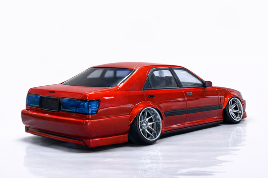 Tetsujin Toyota Hyper Crown RC Body Shell - 1/10 Drift Clear (TA-1712)