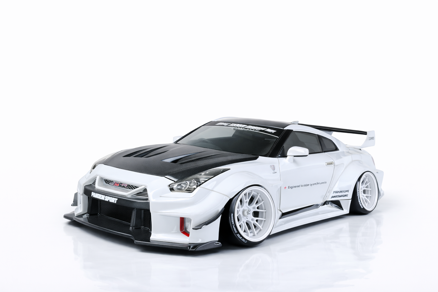 RC Drift Body Shell Tetsujin Nissan R35 GT-R LB Works - TT-8210