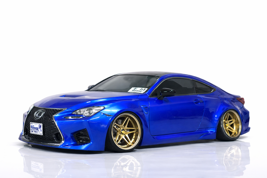 Tetsujin Lexus RC F Body - 1/10 RC Shell Unpainted 199mm (TT-8216)