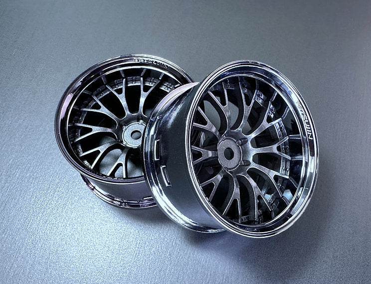 Tetsujin "Dasy" Super Rim Wheel Set, 1:10 RC Adjustable Offset - 2pcs