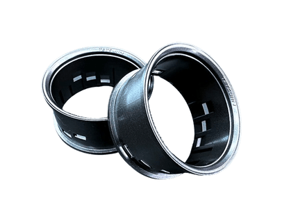 Tetsujin RC car Wheel outer rim set for 1/10 RC car with adjustable offset  in chrome