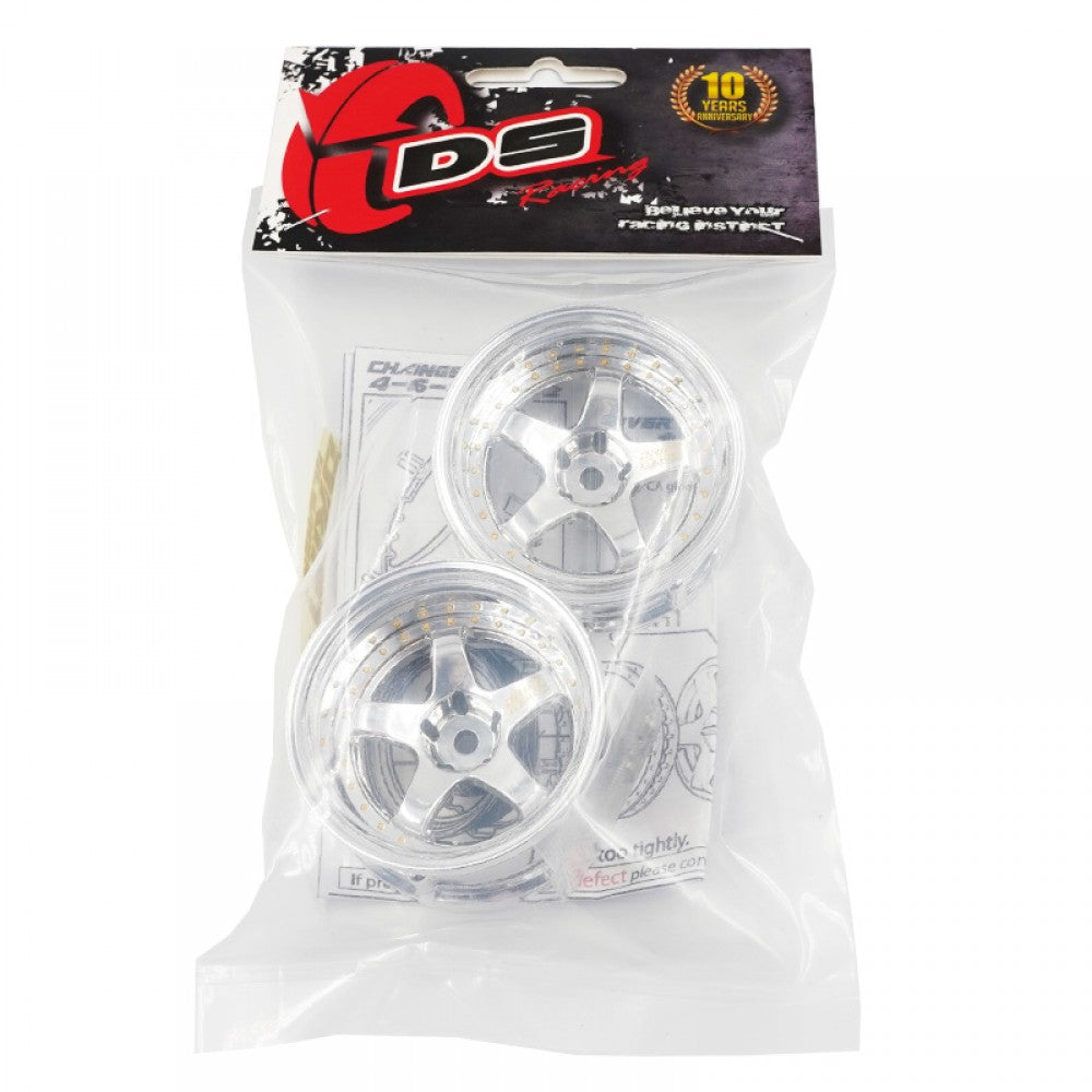 ds racing drift elements de-009 rc drift wheels changeable offset 1/10