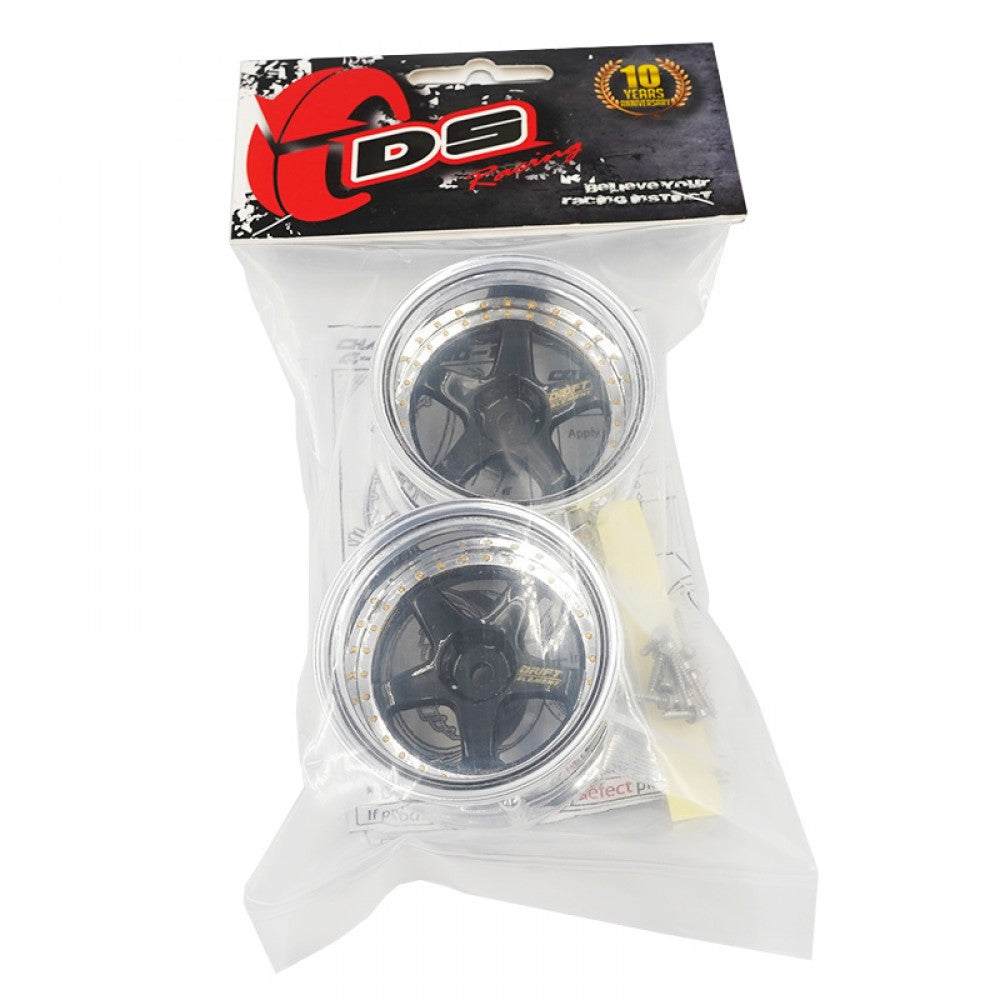 ds racing drift elements de-013 rc drift wheels changeable offset 1/10